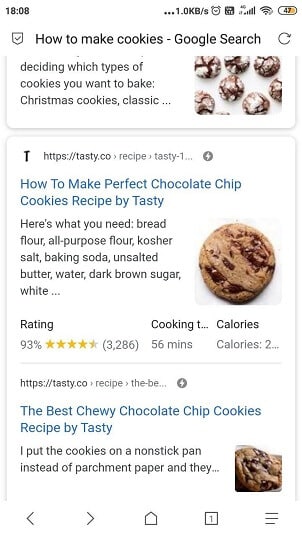 google amp symbol in SERP